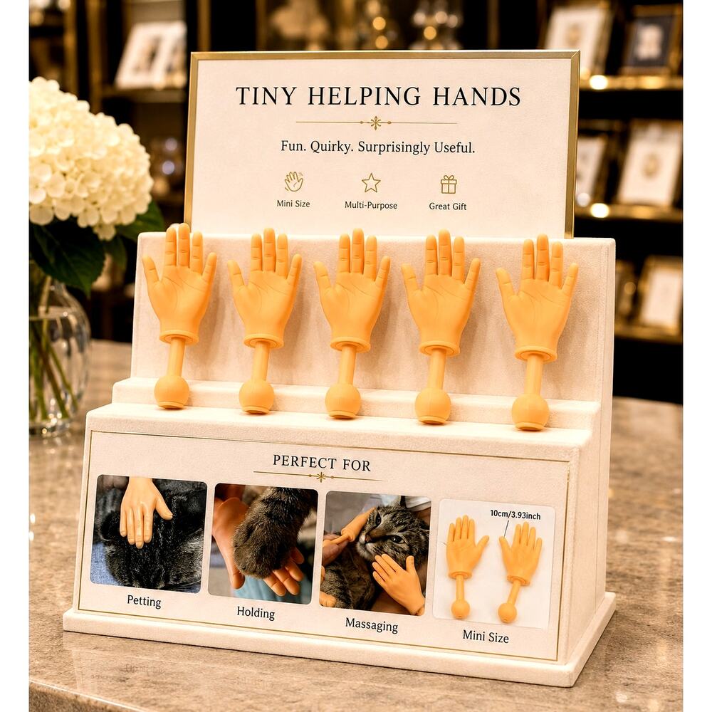 Tiny Hands 4” long Prank Someone Today